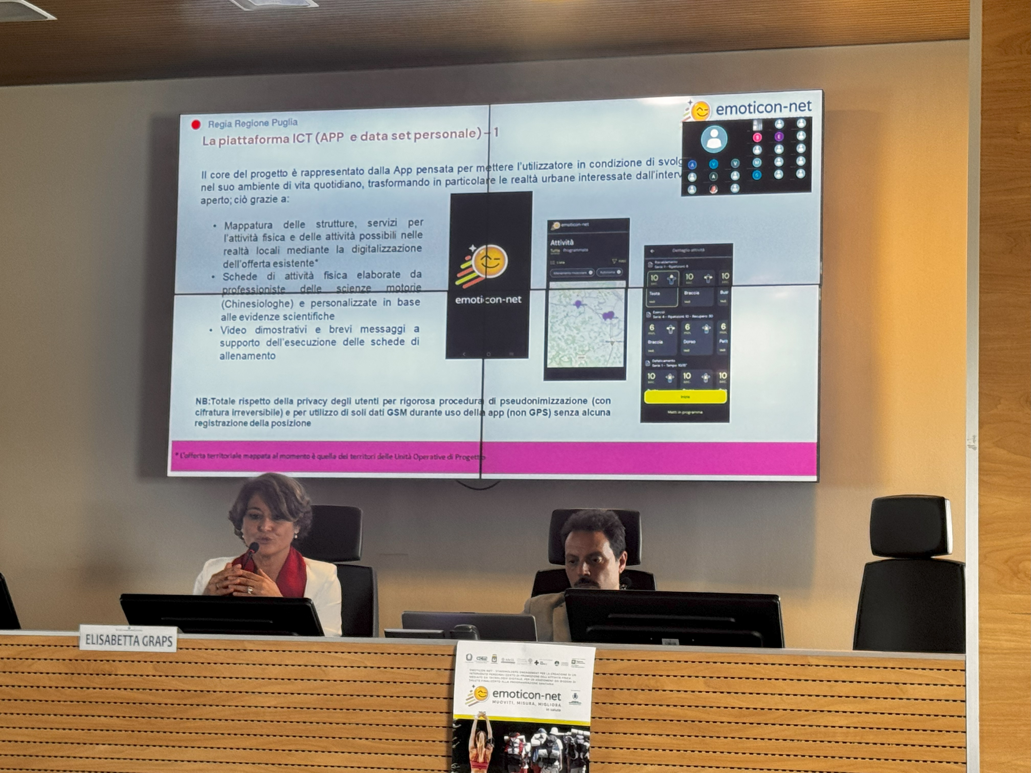Galleria Muoviti, misura, migliora in salute: presentata la app EMOTICon-Net - Diapositiva 3 di 11