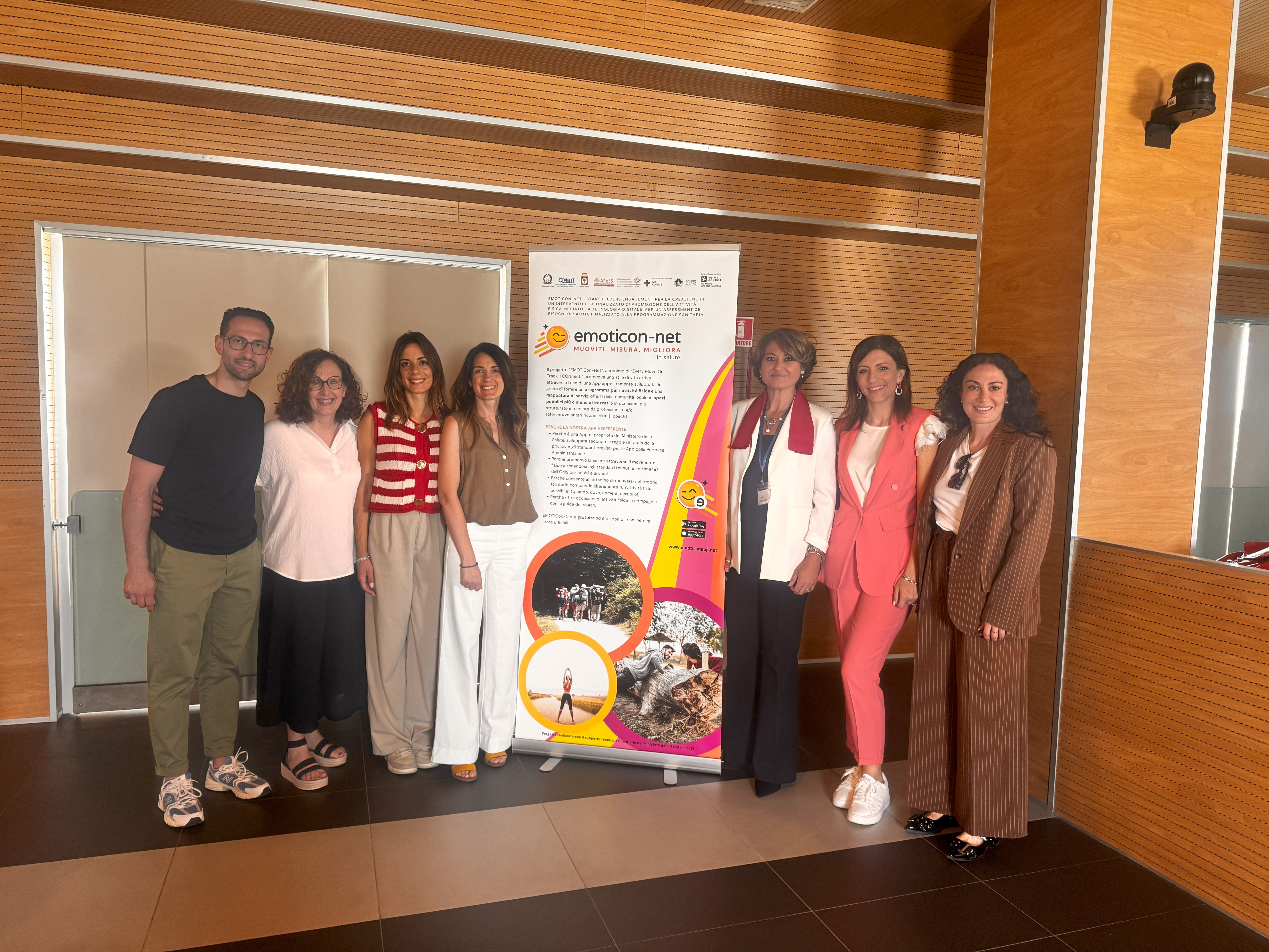 Galleria Muoviti, misura, migliora in salute: presentata la app EMOTICon-Net - Diapositiva 9 di 11