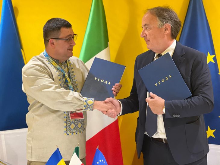 Galleria Siglato a Roma Protocollo d’Intesa&nbsp;tra la&nbsp;Regione Puglia&nbsp;e l’Amministrazione Militare Regionale di&nbsp;Vinnytsia&nbsp;(Ucraina) - Diapositiva 3 di 5