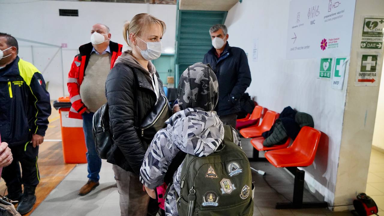 Galleria Emergenza Ucraina: accolti 23 profughi nel Centro vaccinale di Valenzano (Ba) - Diapositiva 26 di 38