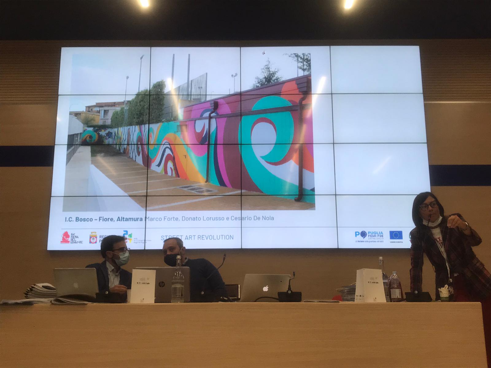 Galleria PACT – Polo delle Arti, Cultura e del Turismo 84esima Fiera del Levante di Bari   Street Art devolution - Diapositiva 3 di 5