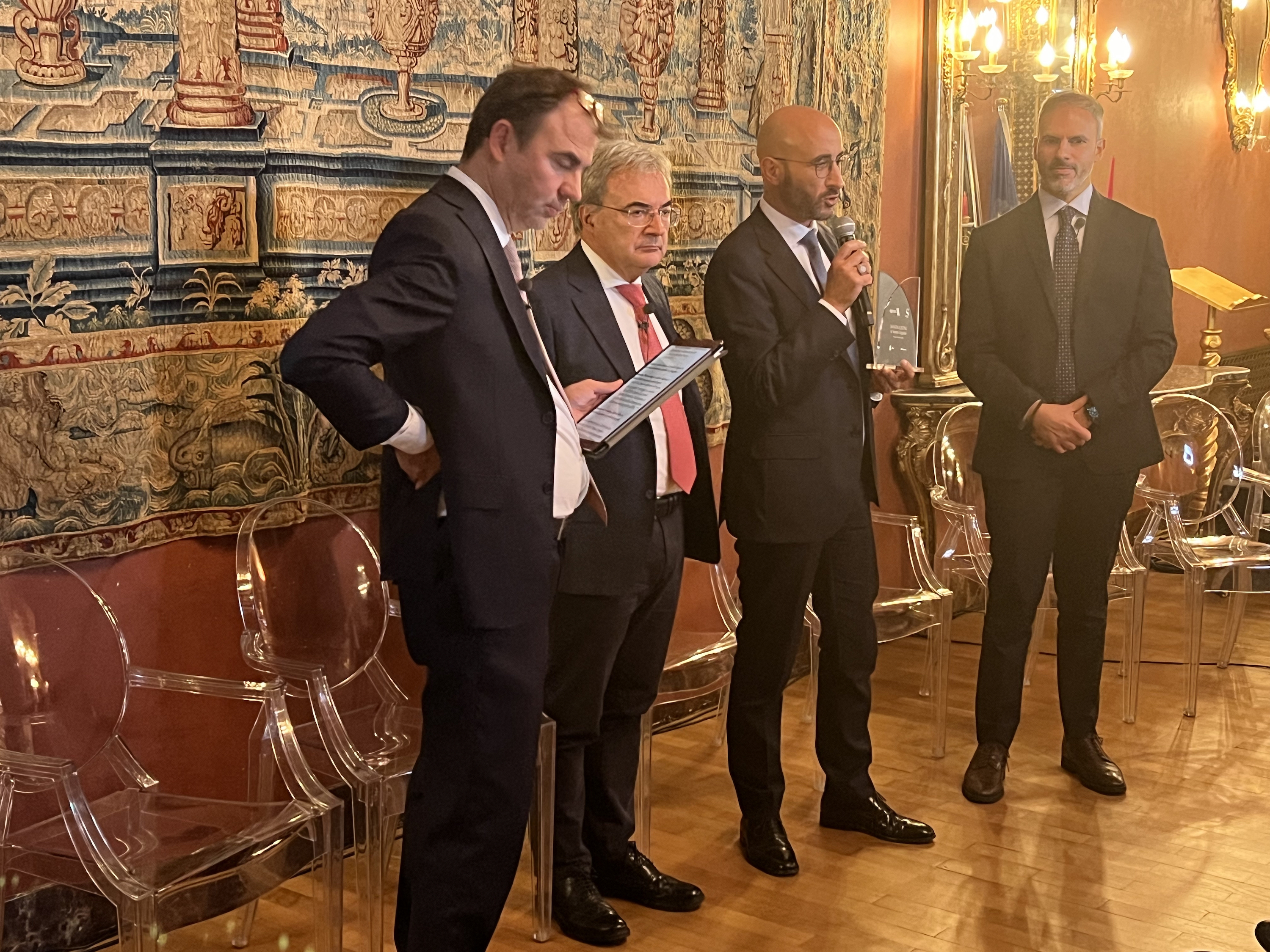Galleria Prestigioso riconoscimento per la sanità digitale pugliese nella sede dell’Ambasciata del Belgio a Roma - Diapositiva 2 di 6
