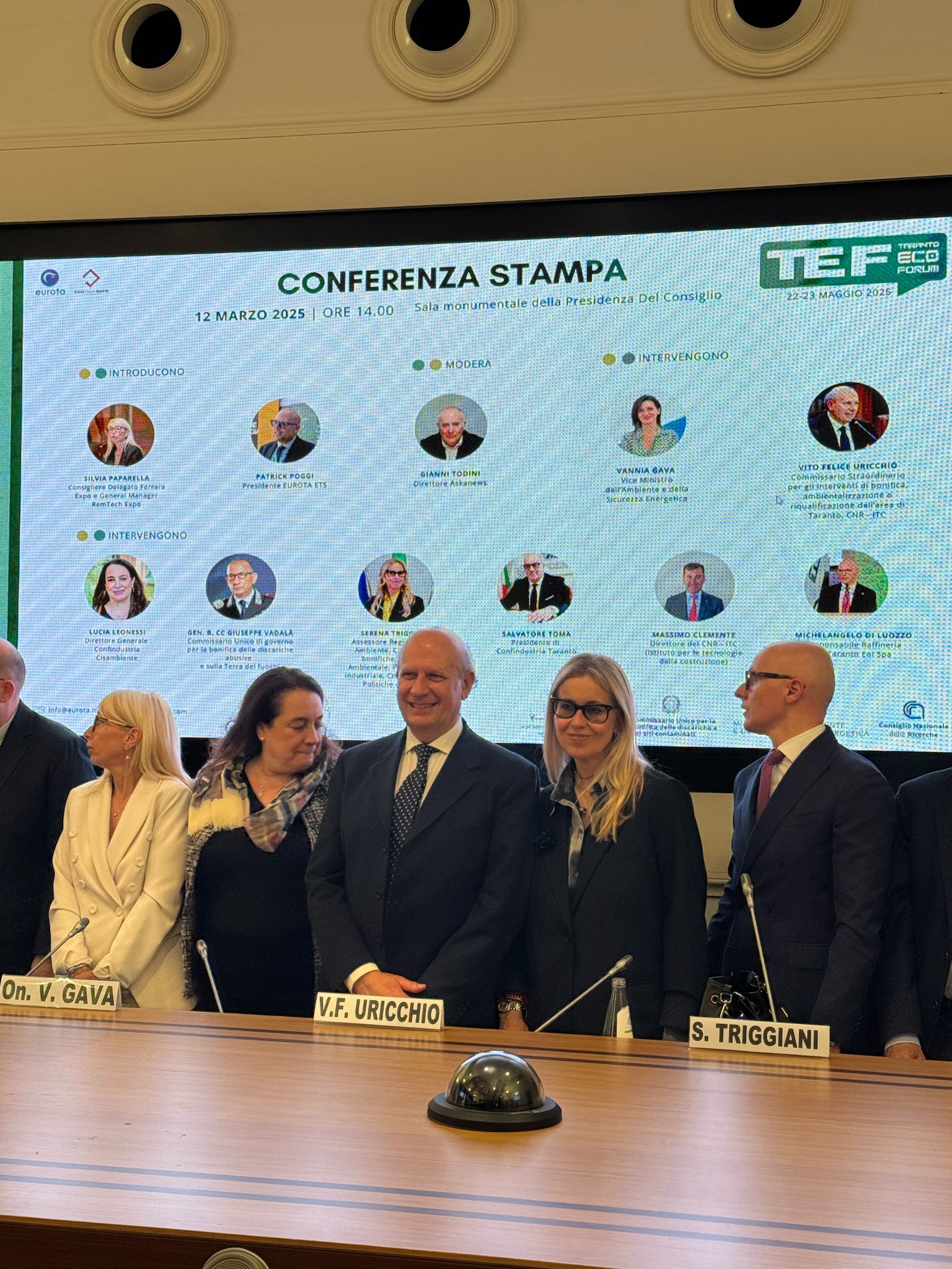 Galleria Taranto Eco Forum, Triggiani: 