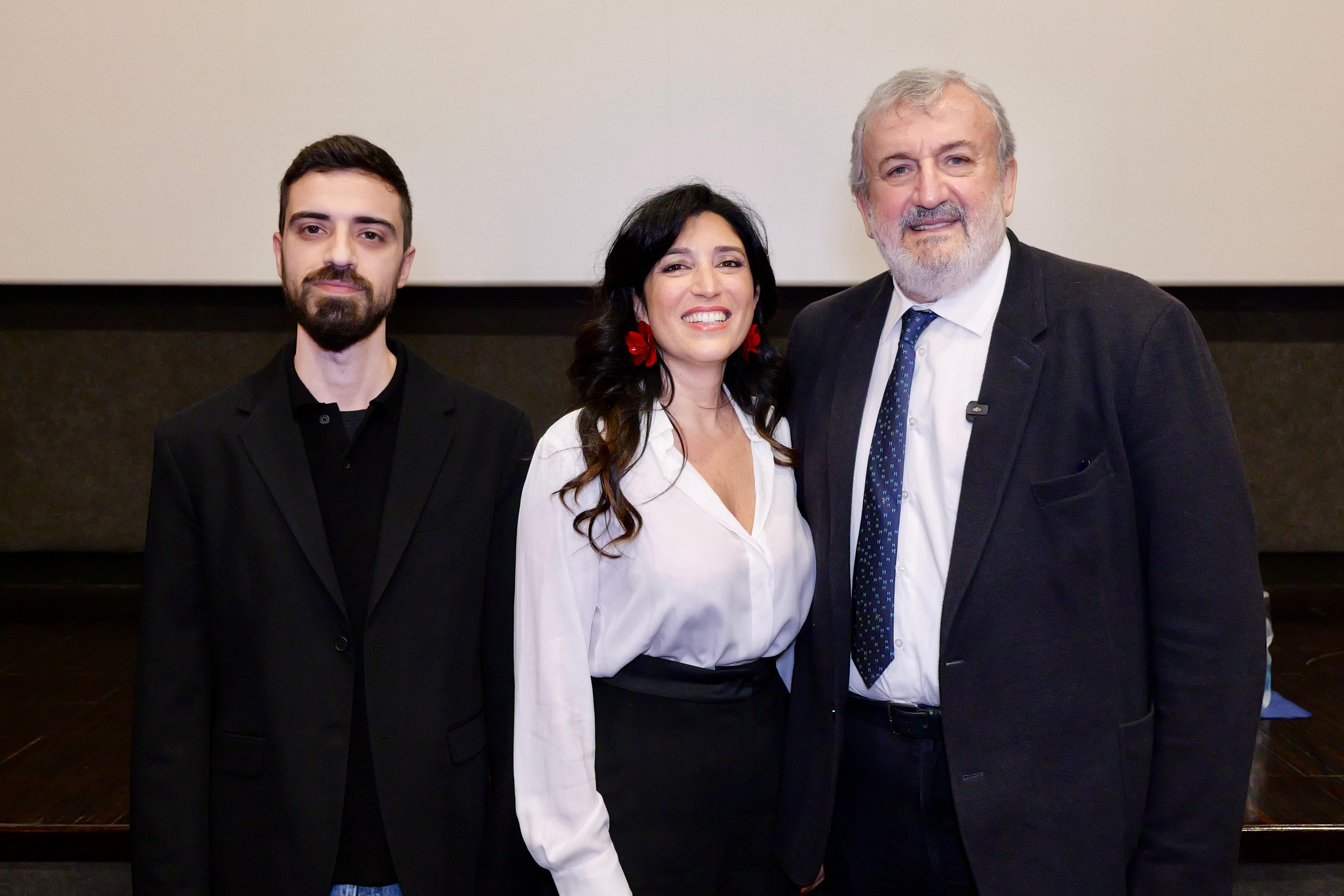 Galleria BIF&ST, EMILIANO ALLA PROIEZIONE DEL DOCUFILM SUL NAUFRAGIO DEL TRAGHETTO NORMAN ATLANTIC: 