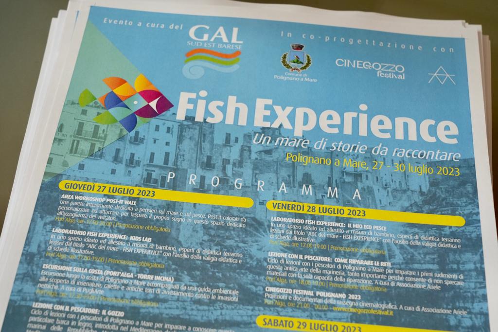 Galleria Fish Experience, un mare di storie da raccontare. Quattro giorni di eventi di cultura ittica a Polignano a Mare - Diapositiva 5 di 8