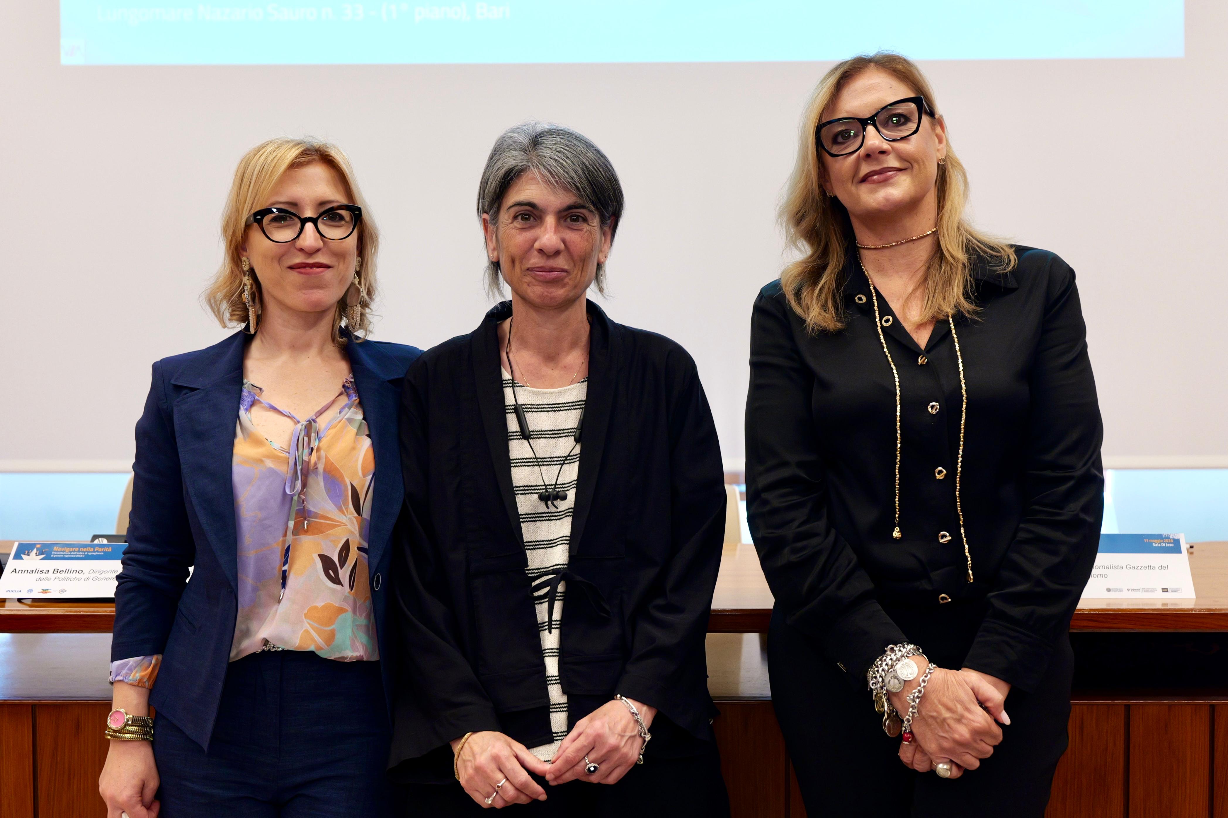 Galleria Presentato il cruscotto “Navigare nella Parità” per misurare l’uguaglianza di genere: Puglia prima regione del Sud per riduzione dei divari - Diapositiva 4 di 5