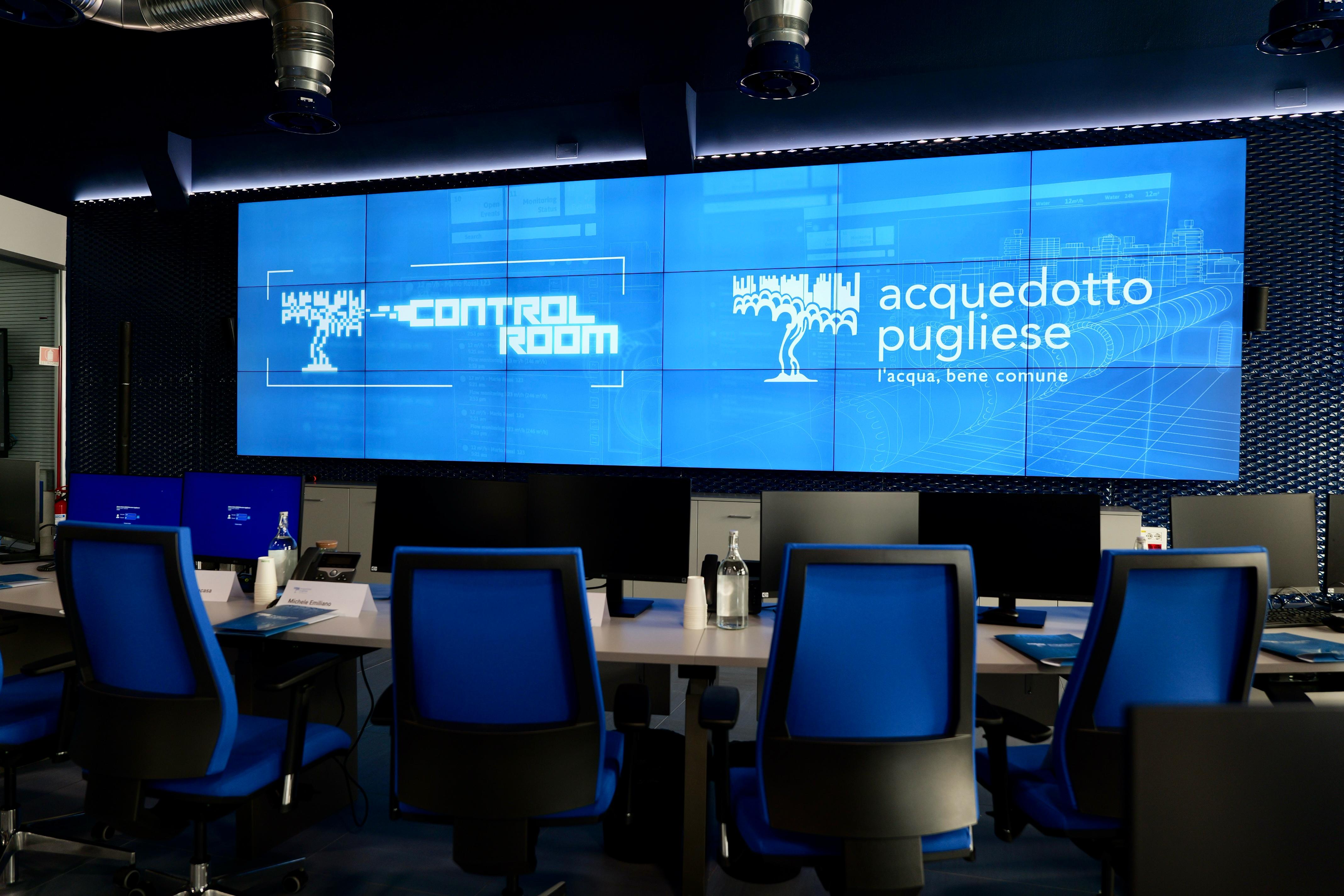 Galleria Nasce la Control Room di AQP, il 