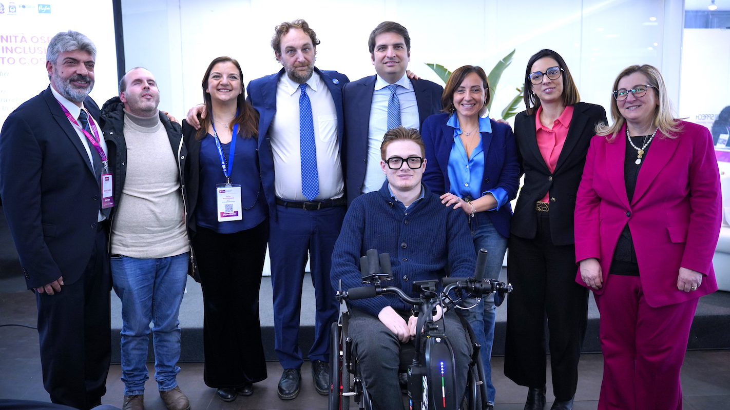 Galleria Barone e Lopane alla presentazione progetto C.os.T.A - Comunità ospitali per il turismo accessibile - Diapositiva 7 di 9