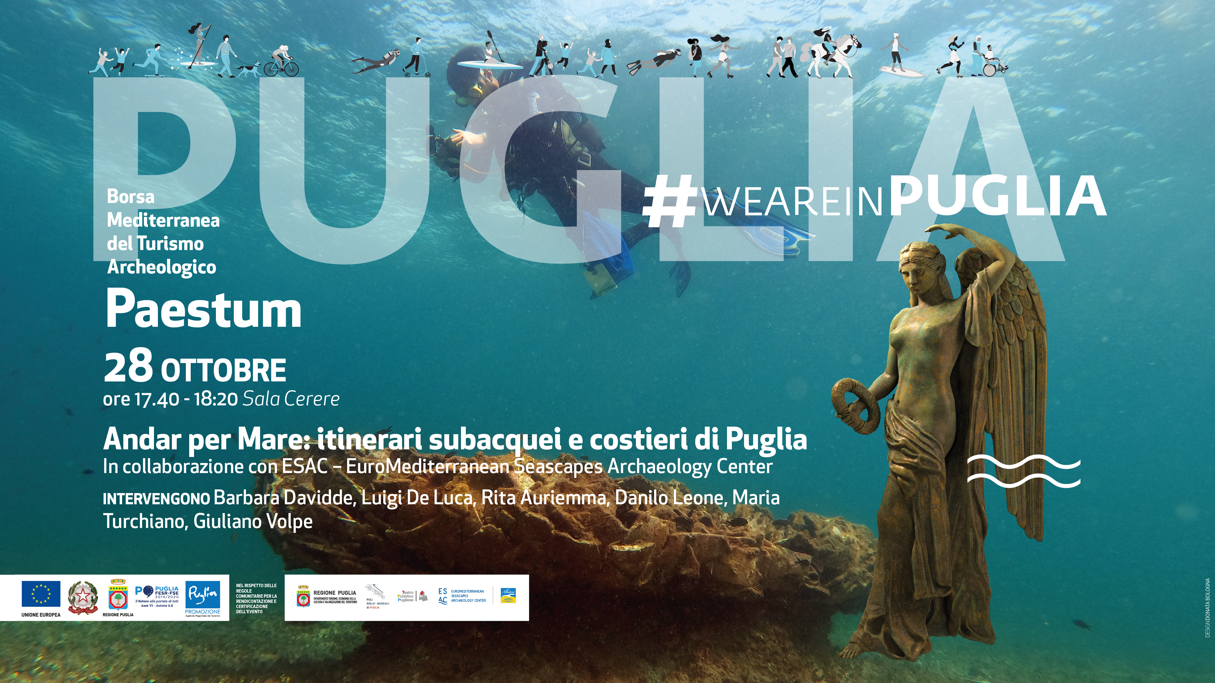 Galleria La Regione Puglia alla Borsa Mediterranea del Turismo Archeologico di Paestum dal 27 al 30 ottobre 2022 - Diapositiva 1 di 5