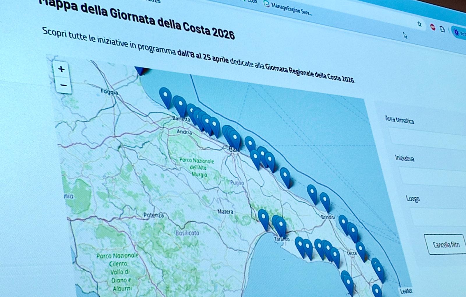 Galleria Giornata della Costa 2026: il 12 aprile la Puglia trasforma i suoi 800 km di litorale in un grande laboratorio di cittadinanza attiva - Diapositiva 1 di 5