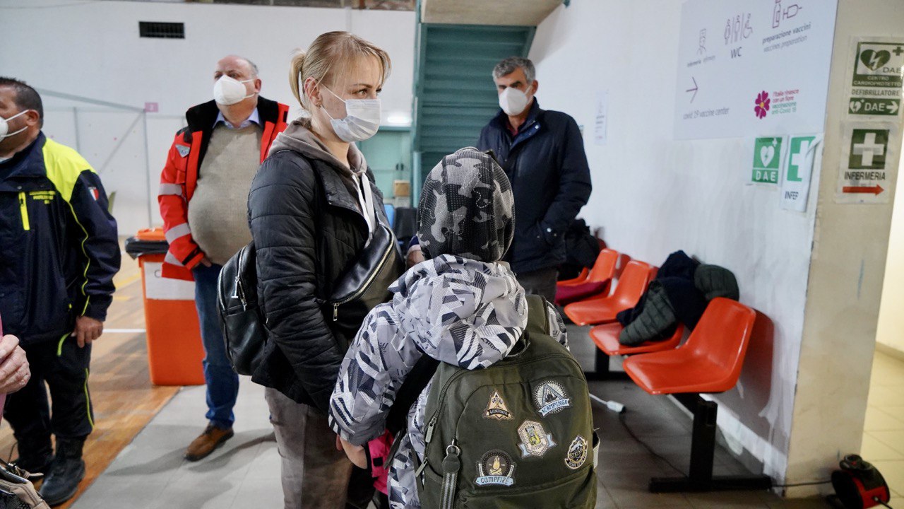 Galleria Emergenza Ucraina: accolti 23 profughi nel Centro vaccinale di Valenzano (Ba) - Diapositiva 33 di 38
