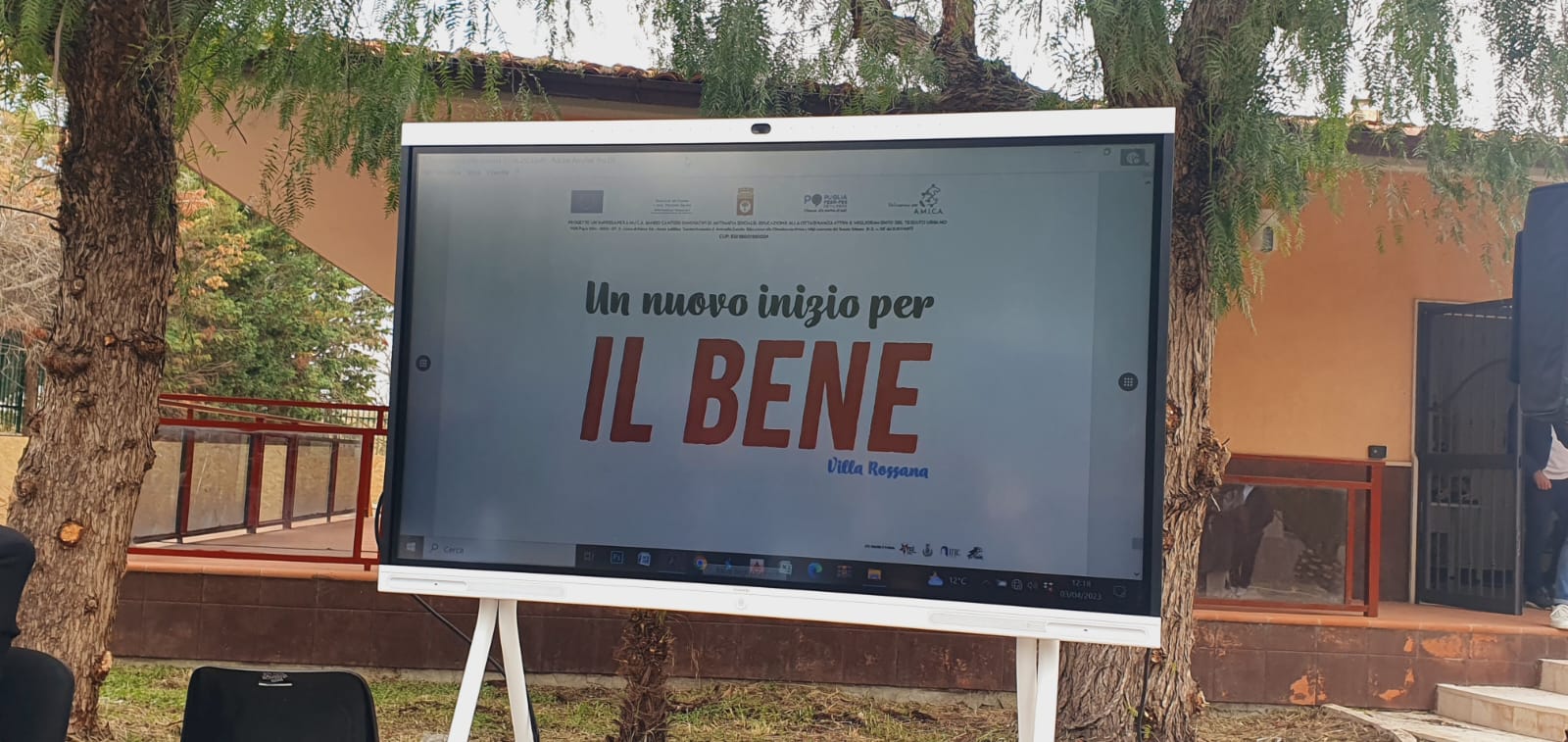 Galleria Emiliano a Manfredonia per l’inaugurazione di Villa Rossana, bene confiscato alla criminalità: “Restituiamo alla società ricchezza, coesione sociale e solidarietà” - Diapositiva 2 di 11