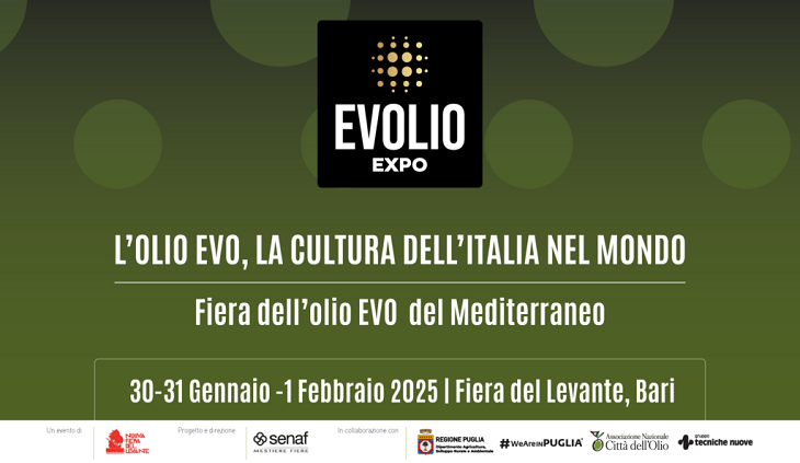 Galleria Grande successo per la prima di EVOLIO Expo, la fiera internazionale B2B dell’olio EVO - Diapositiva 1 di 4