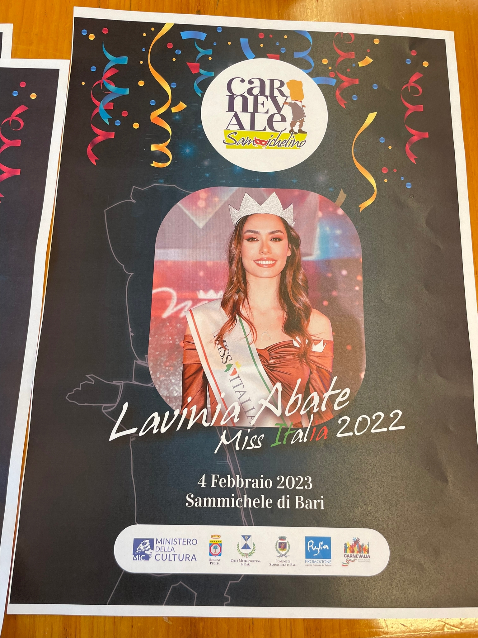 Galleria ARRIVA IL CARNEVALE DI SAMMICHELE DI BARI: OGGI LA PRESENTAZIONE IN PRESIDENZA DELL’EDIZIONE 2023 - Diapositiva 4 di 4