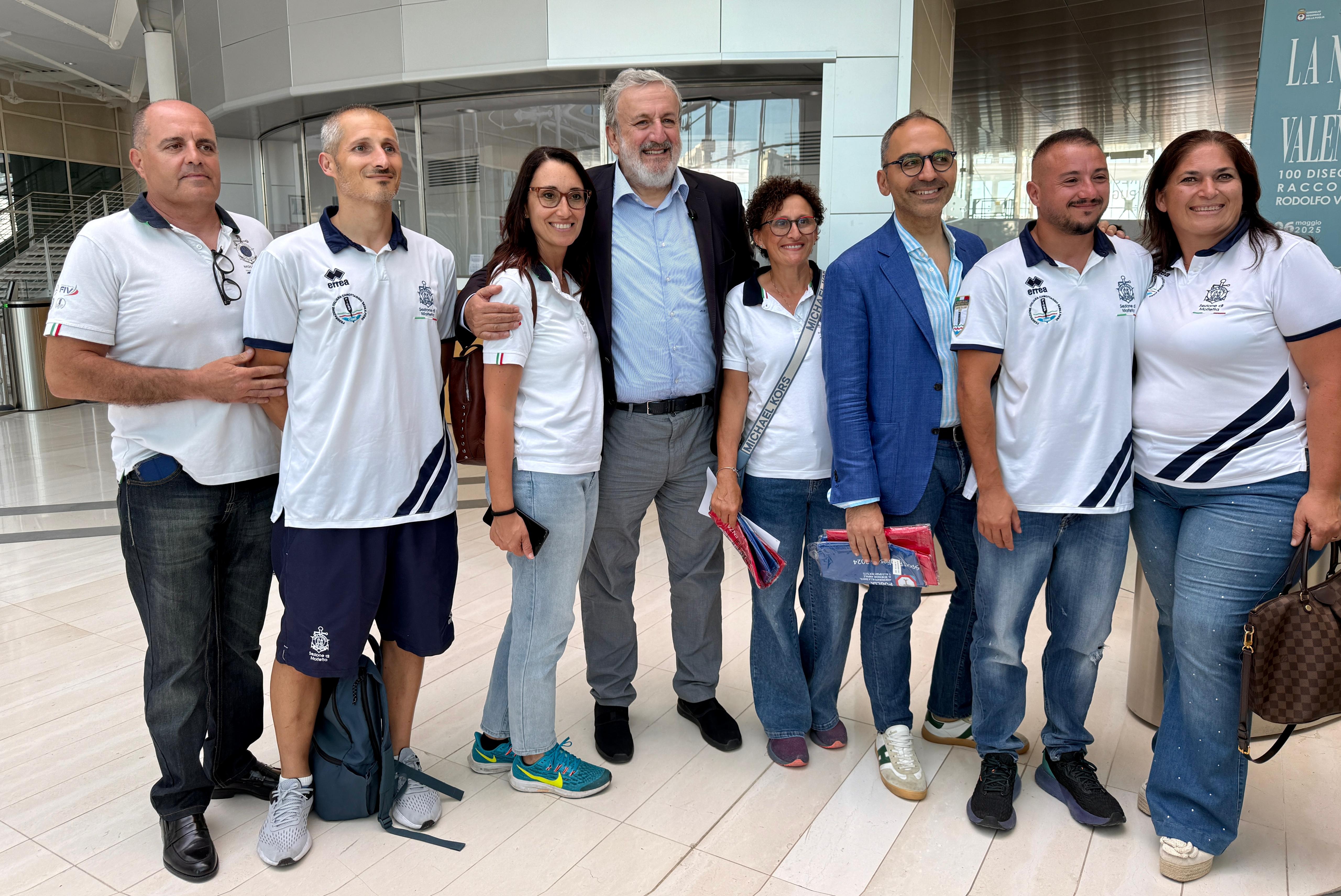 Galleria Nell’Agorà del Consiglio regionale premiate le 121 Eccellenze Sportive della Città metropolitana di Bari - Diapositiva 4 di 5