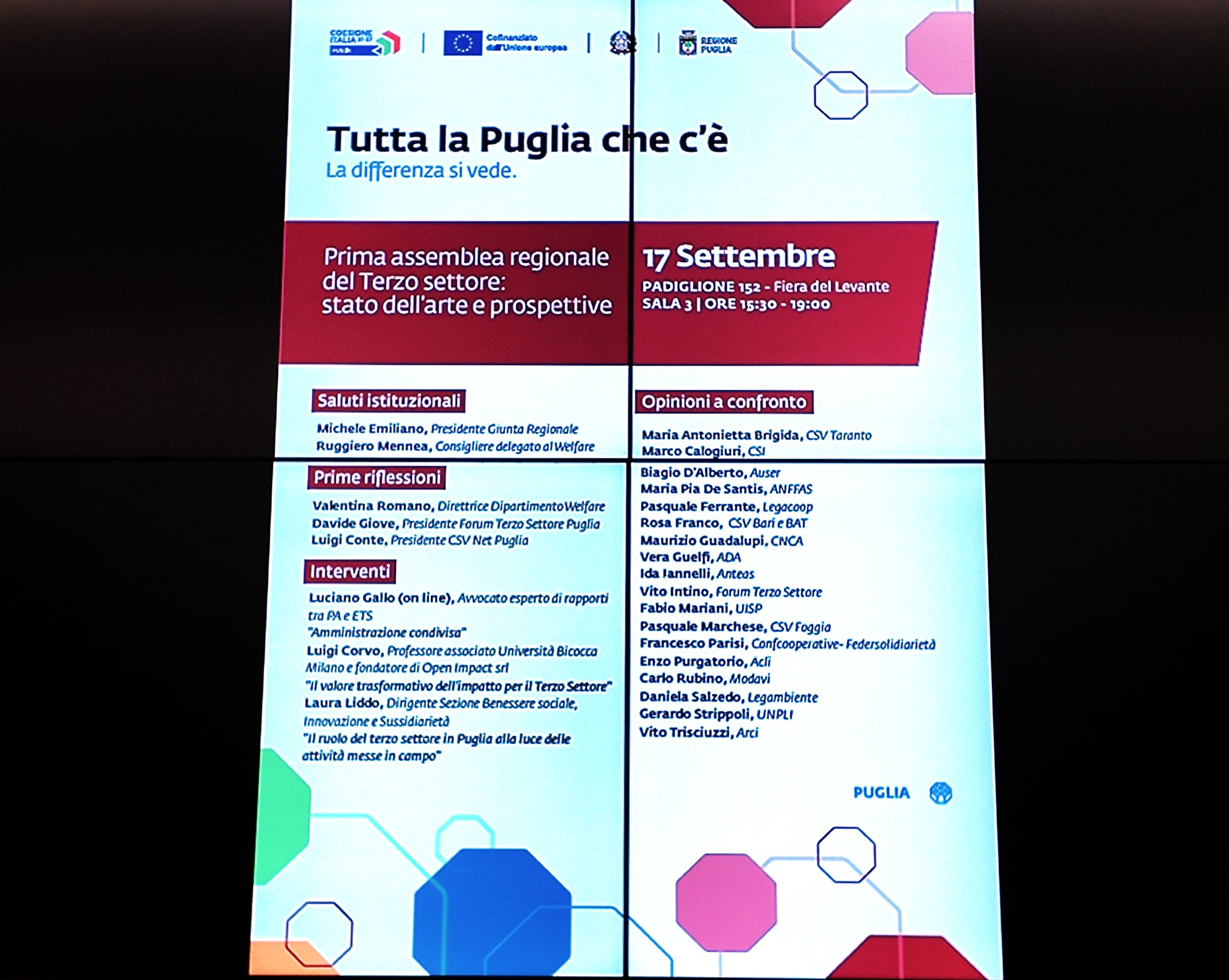 Galleria Il Welfare pugliese si racconta: bilancio dei quattro incontri pubblici alla Fiera del Levante 2025 - Diapositiva 6 di 14