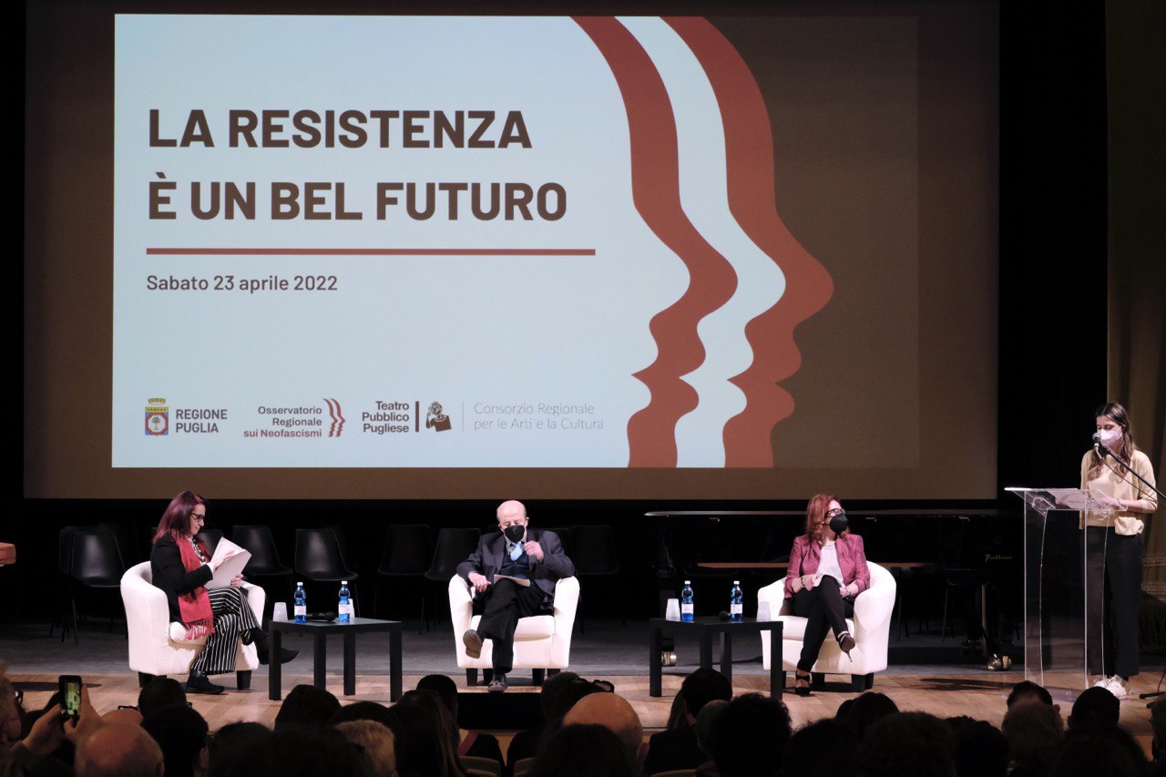 Galleria “La Resistenza è un bel futuro”, l’evento regionale a Bari per celebrare il 25 Aprile - Diapositiva 3 di 7