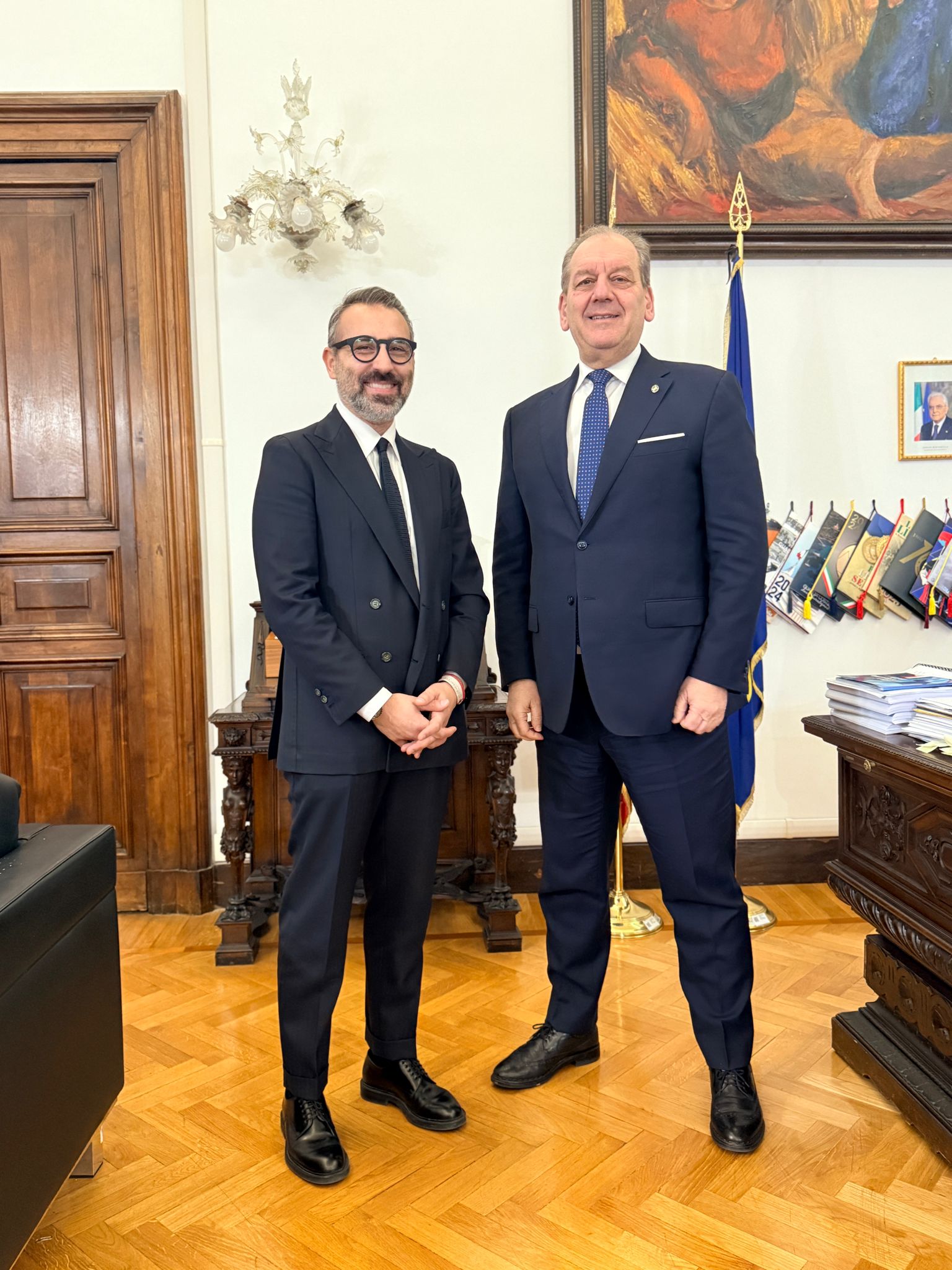 Galleria Agricoltura, l'assessore Paolicelli incontra il sottosegretario La Pietra. Confermata la presenza del Sottosegretario a Bari il 29 gennaio per EVOLIO - Diapositiva 3 di 3