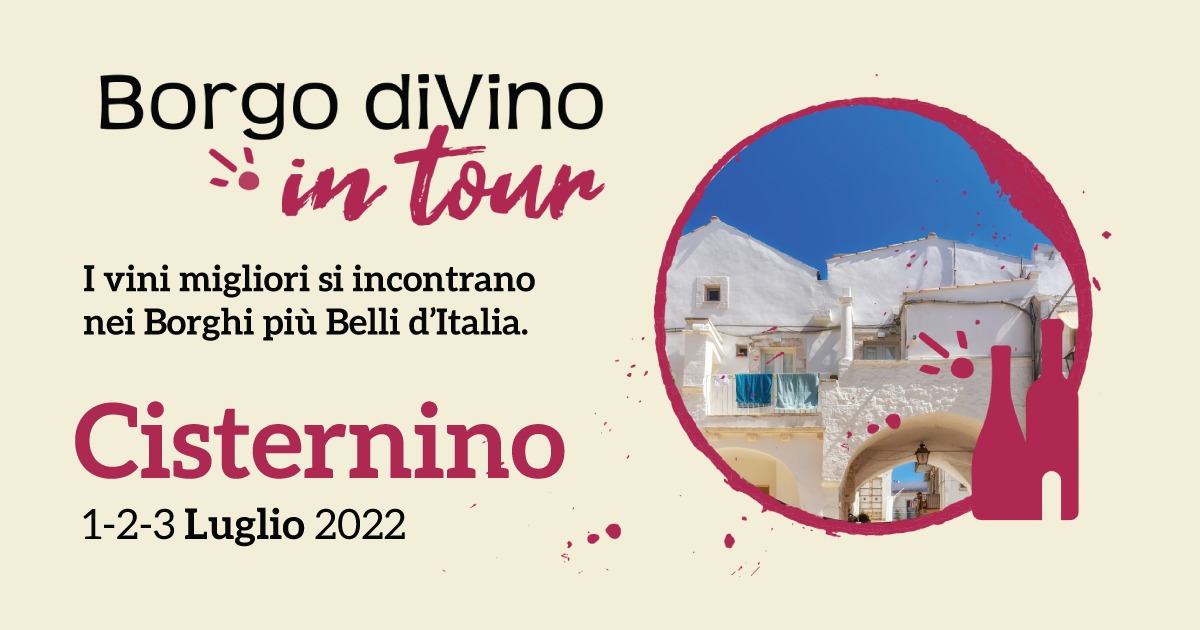 Galleria Borgo diVino in Tour a Cisternino: presentata la tappa pugliese in Valle d’Itria dall’1 al 3 luglio 2022 - Diapositiva 2 di 2