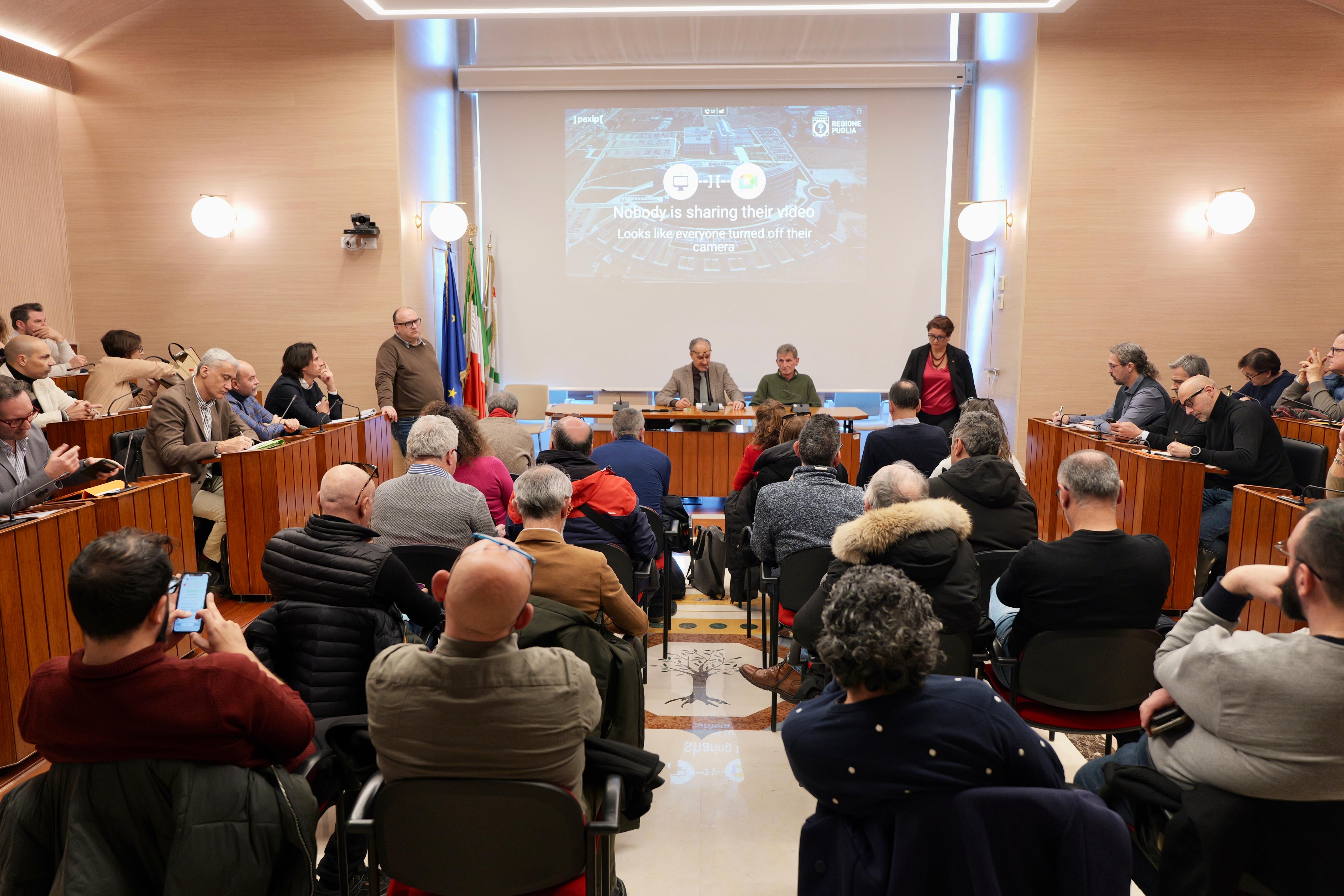 Galleria Vertenza Natuzzi, Di Sciascio e Caroli: 