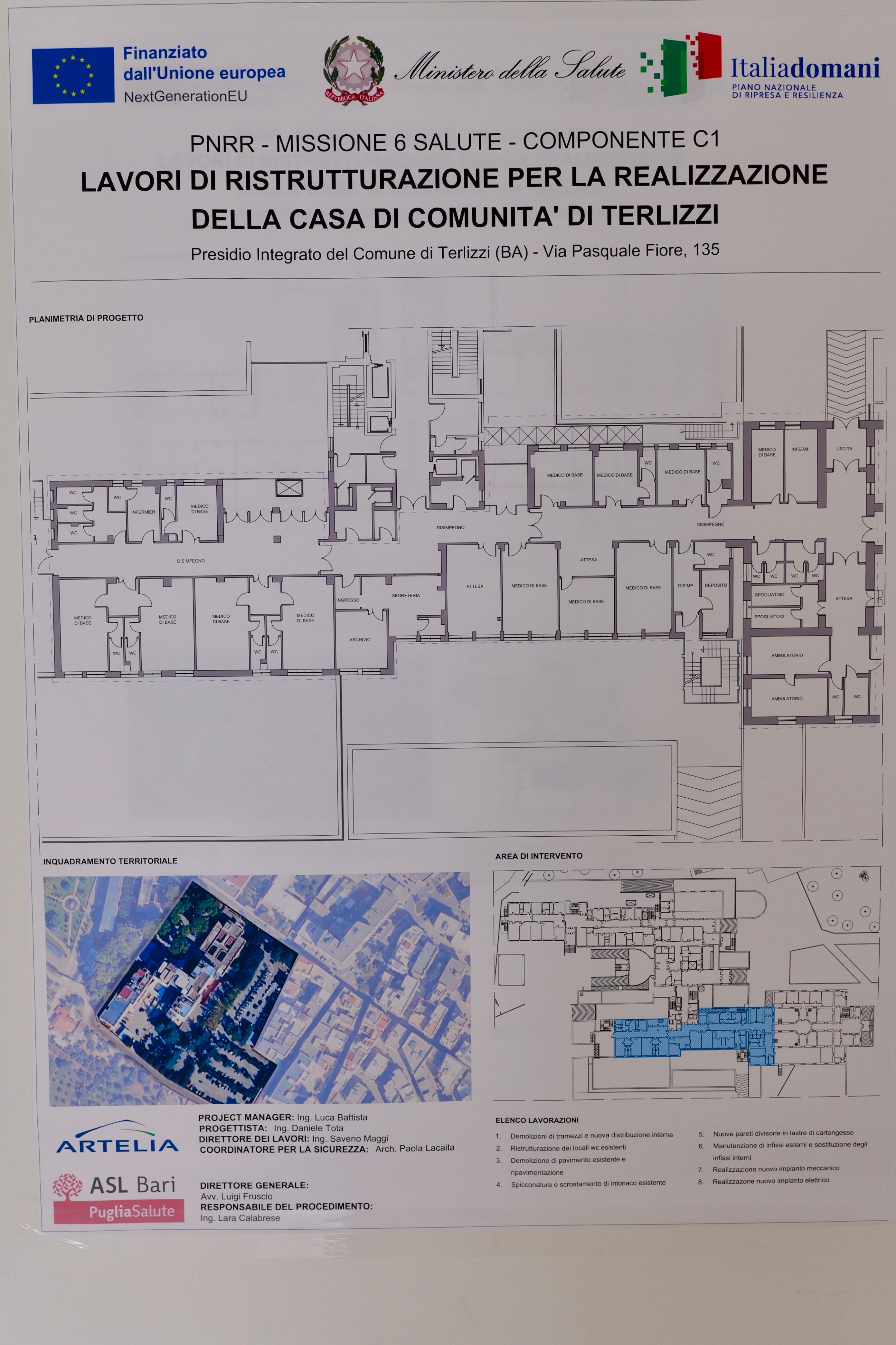 Galleria Casa della Comunità, Medicina fetale, grandi macchine e medici di famiglia: il percorso di rafforzamento del Presidio Post Acuzie Integrato di Terlizzi (Ba) - Diapositiva 16 di 17