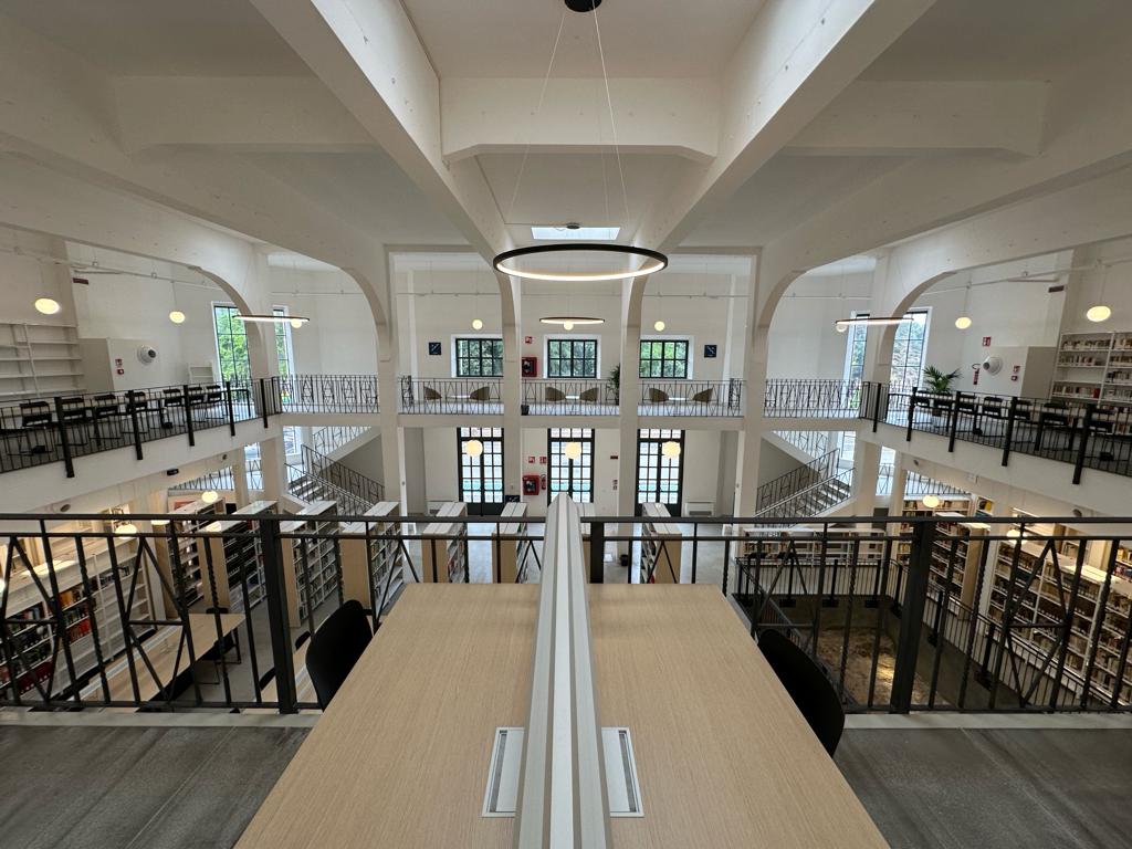Galleria Community Library: Inaugurata oggi la nuova sede della Biblioteca di Area economica dell’Università di Foggia. - Diapositiva 8 di 8