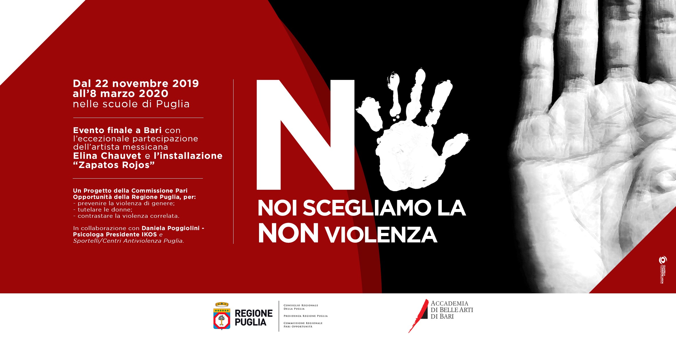 25 Novembre - Iniziativa Commissione Pari Opportunità Regione Puglia