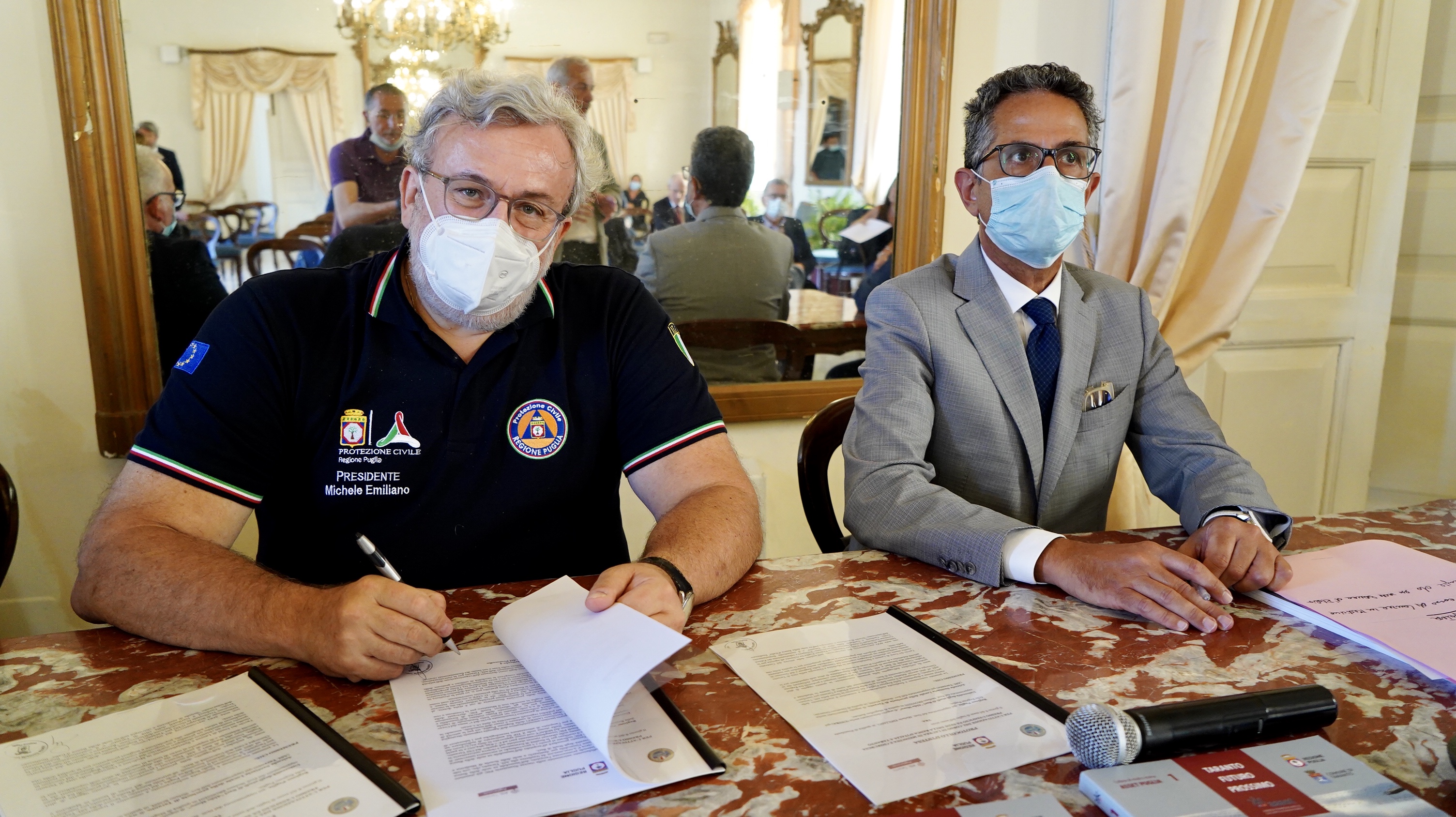 La firma del Protocollo per la Facoltà di Medicina a Taranto